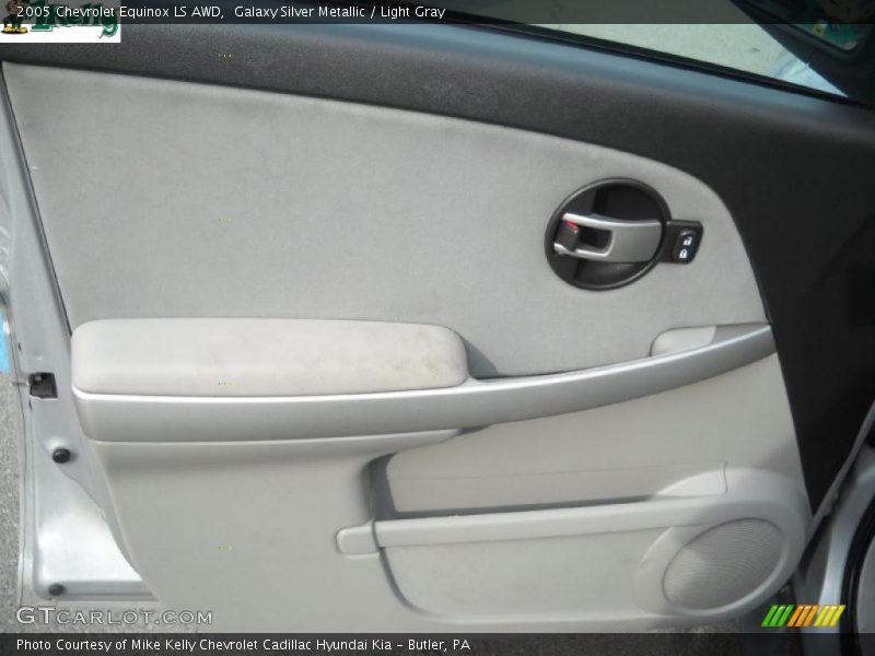 Galaxy Silver Metallic / Light Gray 2005 Chevrolet Equinox LS AWD