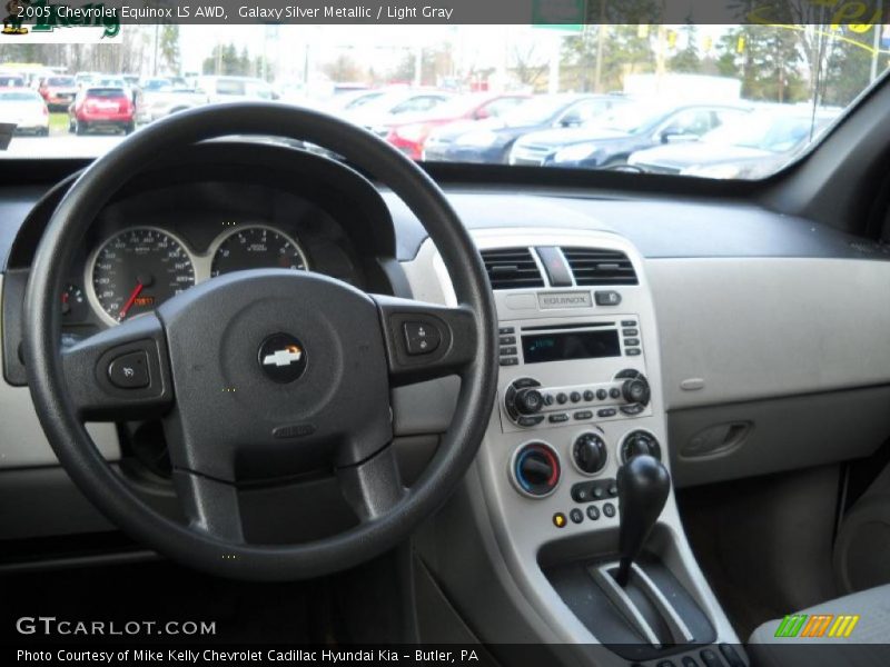 Galaxy Silver Metallic / Light Gray 2005 Chevrolet Equinox LS AWD