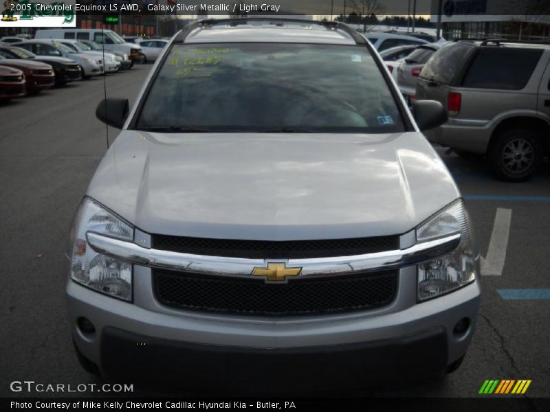 Galaxy Silver Metallic / Light Gray 2005 Chevrolet Equinox LS AWD