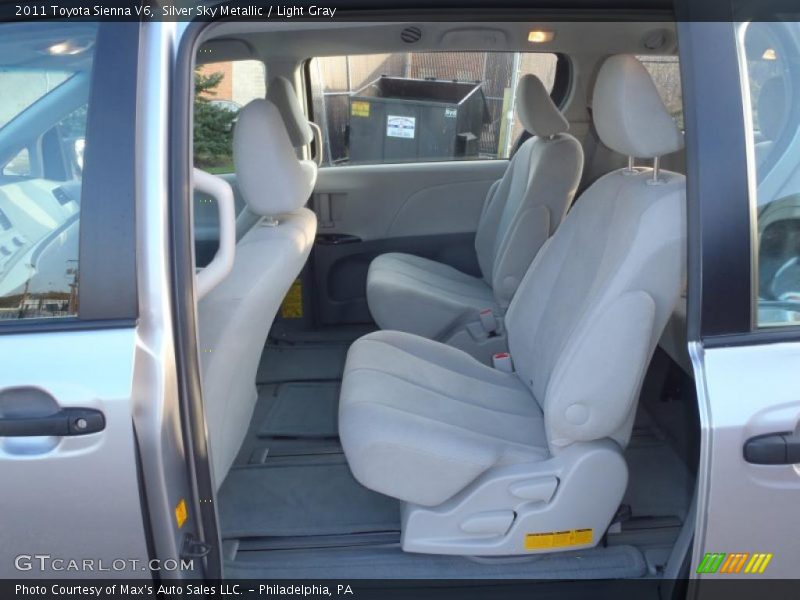 Silver Sky Metallic / Light Gray 2011 Toyota Sienna V6