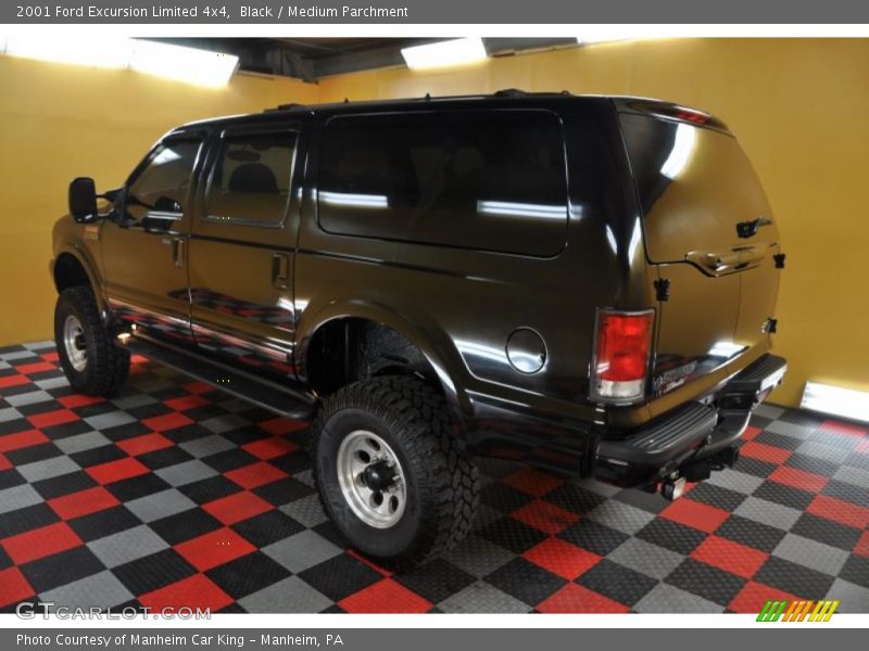 Black / Medium Parchment 2001 Ford Excursion Limited 4x4