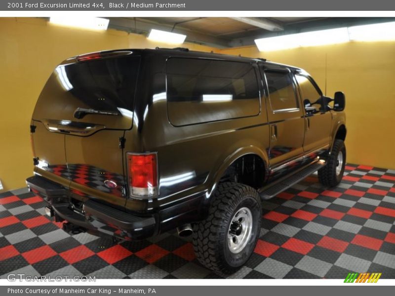 Black / Medium Parchment 2001 Ford Excursion Limited 4x4