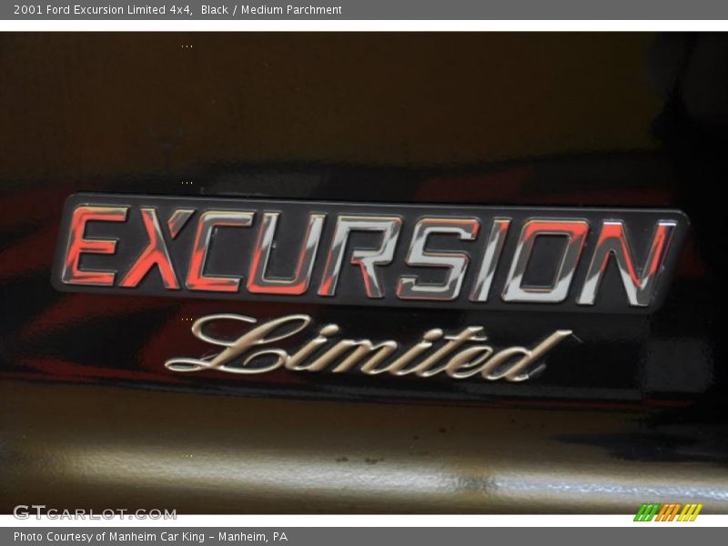  2001 Excursion Limited 4x4 Logo
