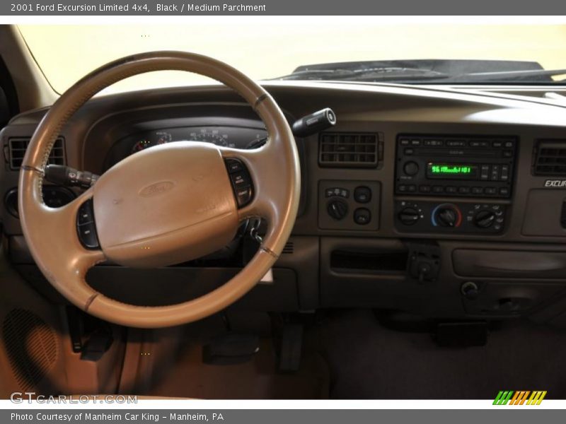 Black / Medium Parchment 2001 Ford Excursion Limited 4x4