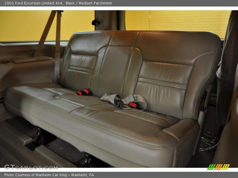 Black / Medium Parchment 2001 Ford Excursion Limited 4x4