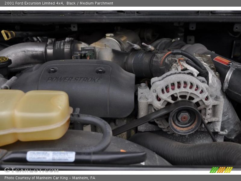 Black / Medium Parchment 2001 Ford Excursion Limited 4x4