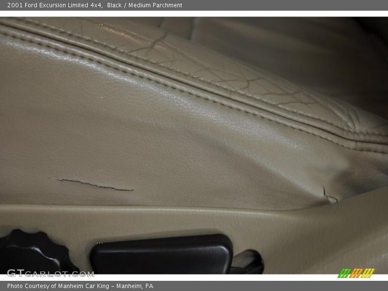 Black / Medium Parchment 2001 Ford Excursion Limited 4x4