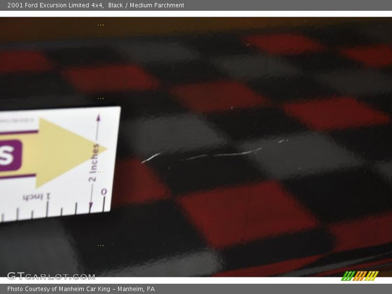Black / Medium Parchment 2001 Ford Excursion Limited 4x4