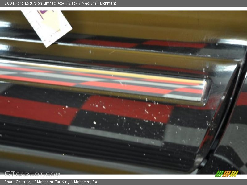Black / Medium Parchment 2001 Ford Excursion Limited 4x4