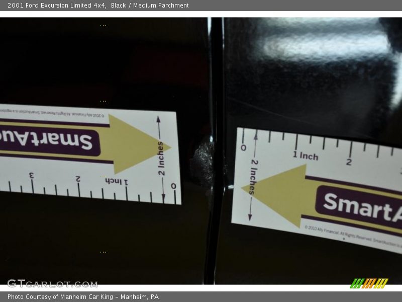 Black / Medium Parchment 2001 Ford Excursion Limited 4x4