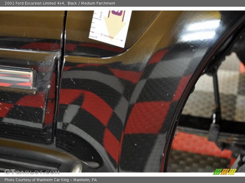 Black / Medium Parchment 2001 Ford Excursion Limited 4x4