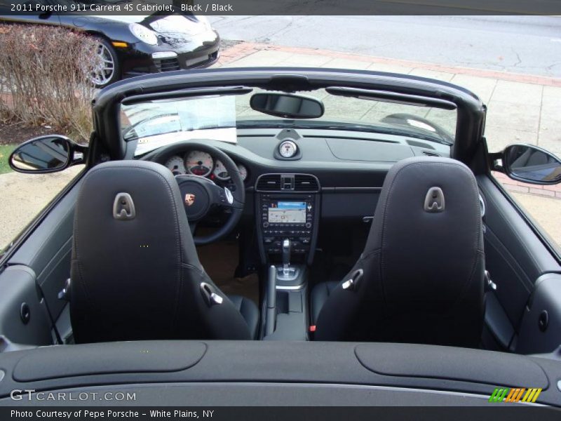  2011 911 Carrera 4S Cabriolet Black Interior