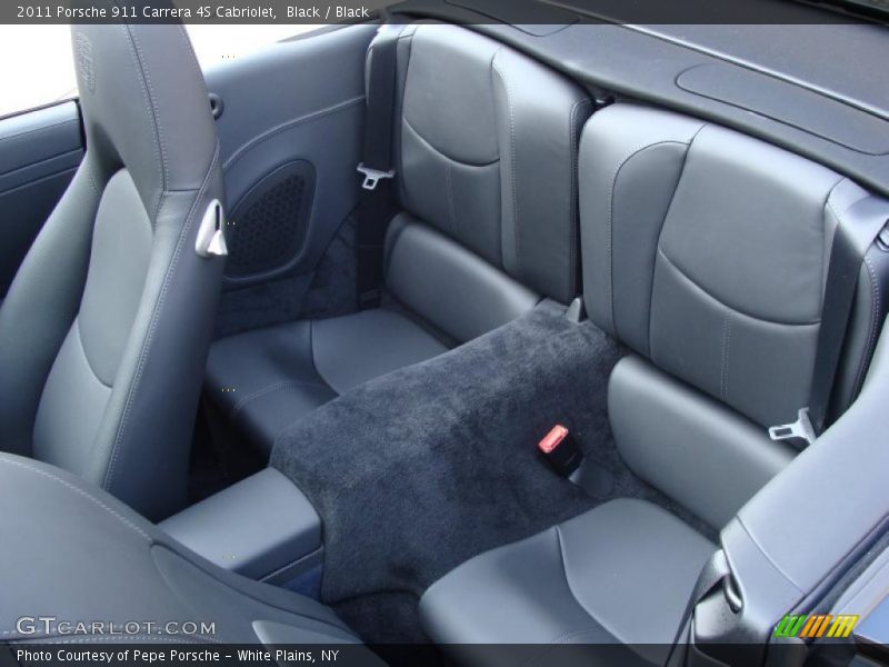  2011 911 Carrera 4S Cabriolet Black Interior