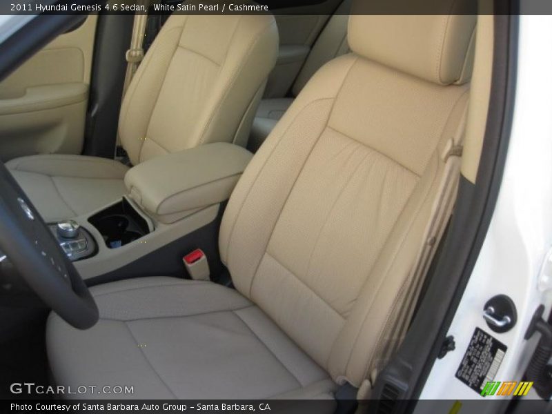 White Satin Pearl / Cashmere 2011 Hyundai Genesis 4.6 Sedan