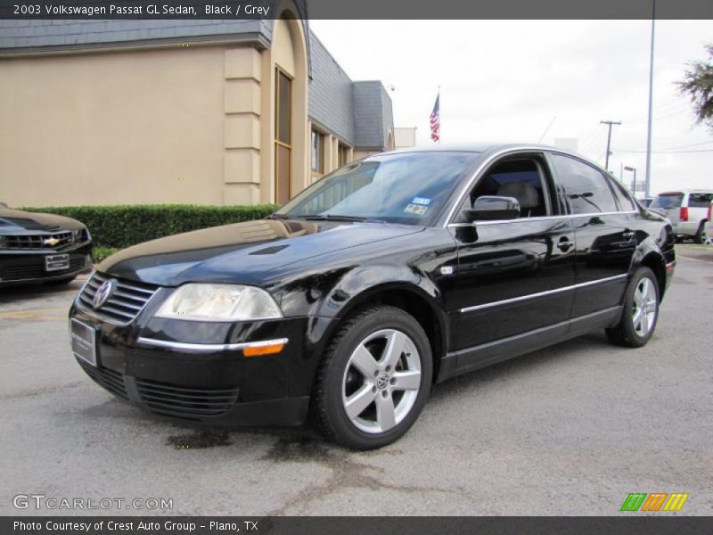 Black / Grey 2003 Volkswagen Passat GL Sedan