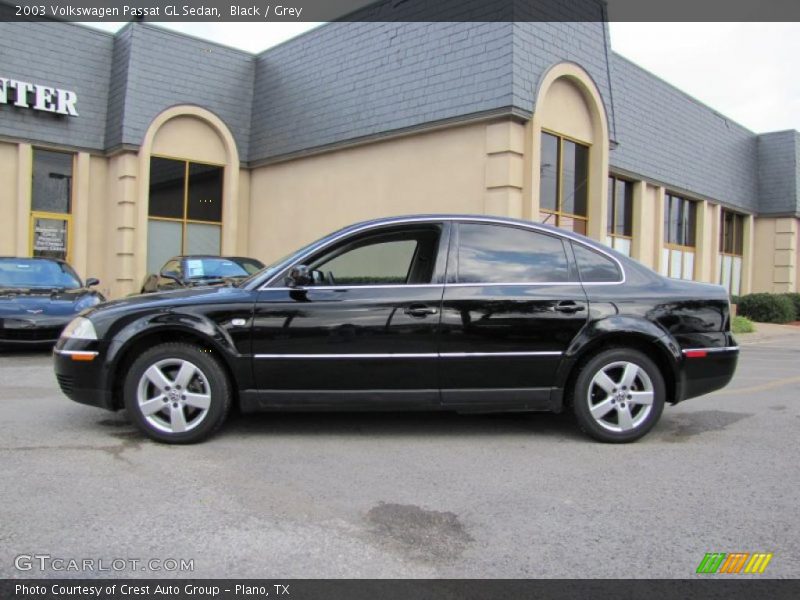 Black / Grey 2003 Volkswagen Passat GL Sedan