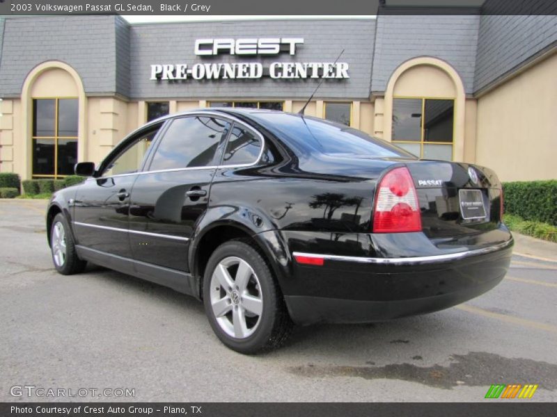 Black / Grey 2003 Volkswagen Passat GL Sedan