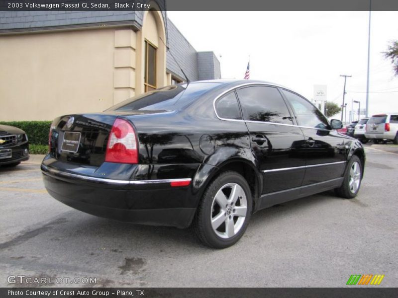 Black / Grey 2003 Volkswagen Passat GL Sedan