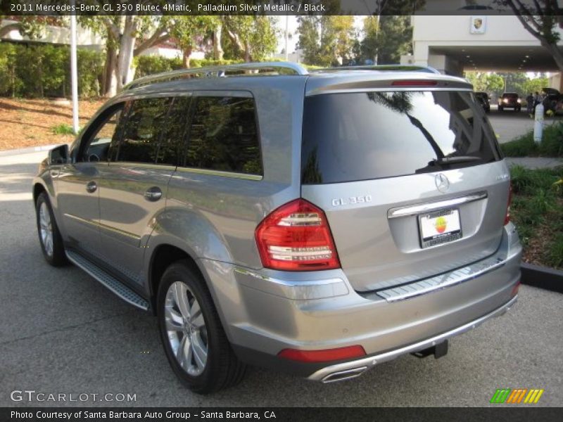 Palladium Silver Metallic / Black 2011 Mercedes-Benz GL 350 Blutec 4Matic