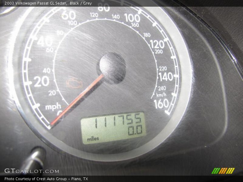 Black / Grey 2003 Volkswagen Passat GL Sedan