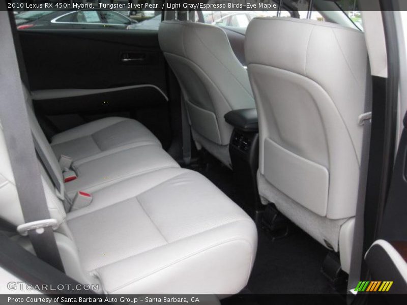  2010 RX 450h Hybrid Light Gray/Espresso Birds-Eye Maple Interior