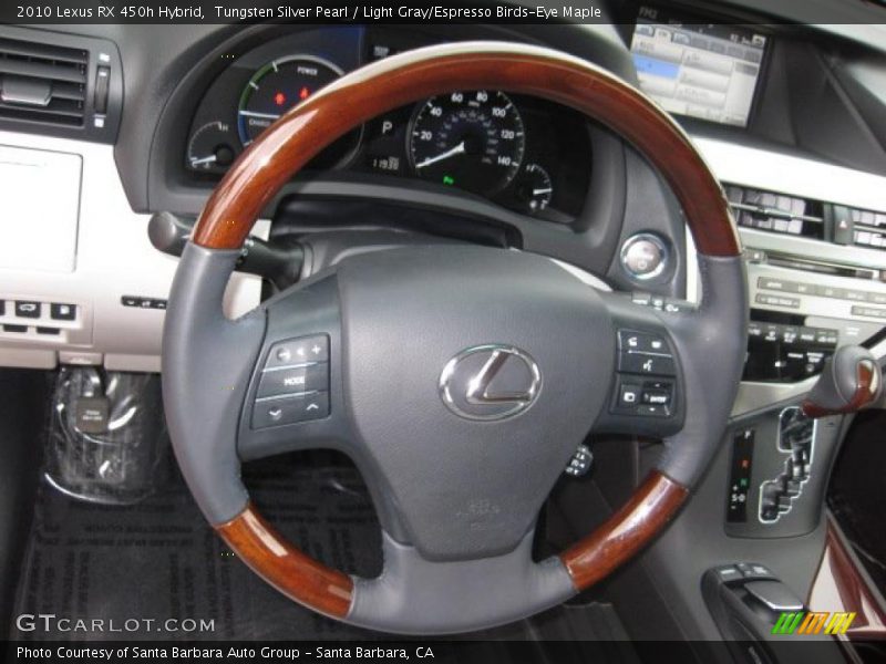  2010 RX 450h Hybrid Steering Wheel