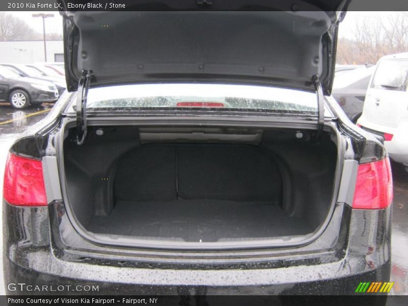 Ebony Black / Stone 2010 Kia Forte LX