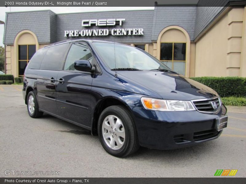 Midnight Blue Pearl / Quartz 2003 Honda Odyssey EX-L