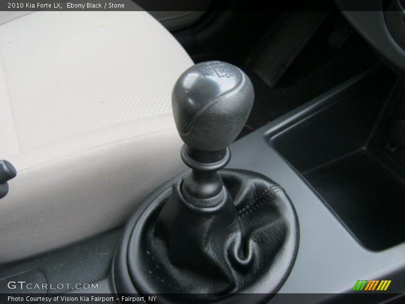 Ebony Black / Stone 2010 Kia Forte LX