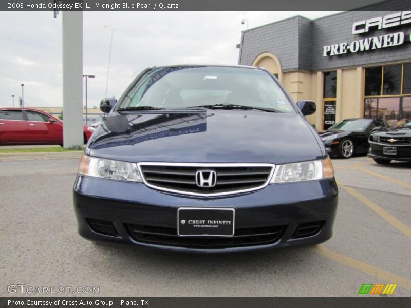 Midnight Blue Pearl / Quartz 2003 Honda Odyssey EX-L
