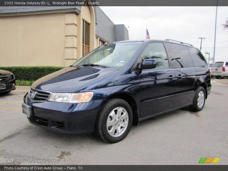 Midnight Blue Pearl / Quartz 2003 Honda Odyssey EX-L