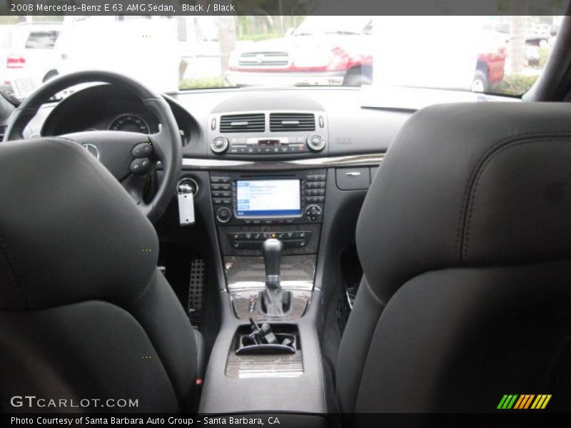 Black / Black 2008 Mercedes-Benz E 63 AMG Sedan