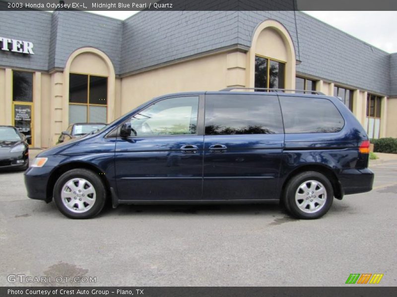 Midnight Blue Pearl / Quartz 2003 Honda Odyssey EX-L