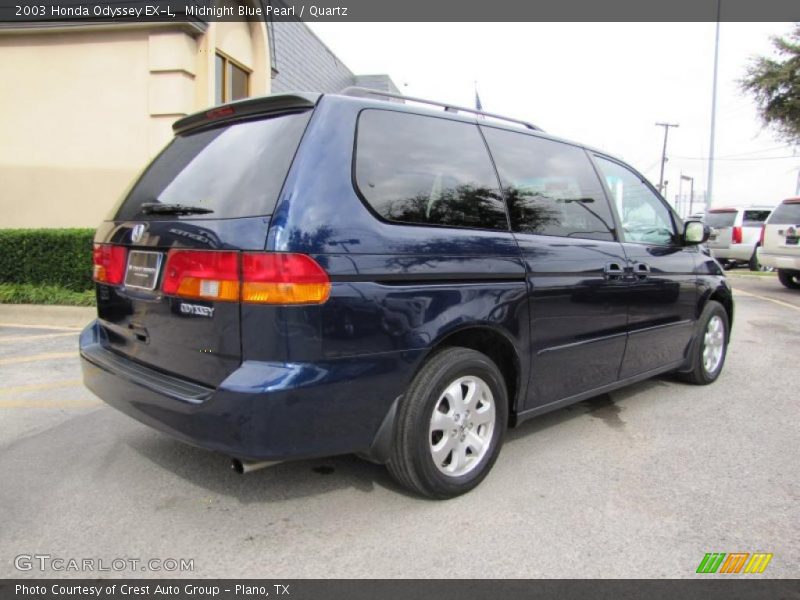 Midnight Blue Pearl / Quartz 2003 Honda Odyssey EX-L