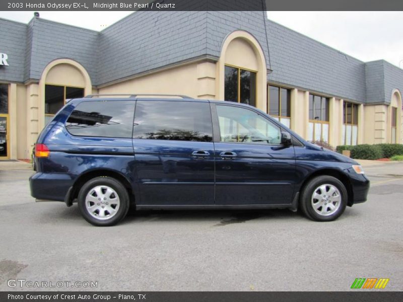 Midnight Blue Pearl / Quartz 2003 Honda Odyssey EX-L