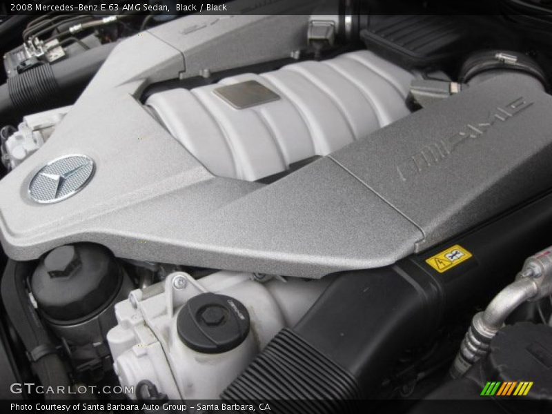  2008 E 63 AMG Sedan Engine - 6.3 Liter AMG DOHC 32-Valve VVT V8