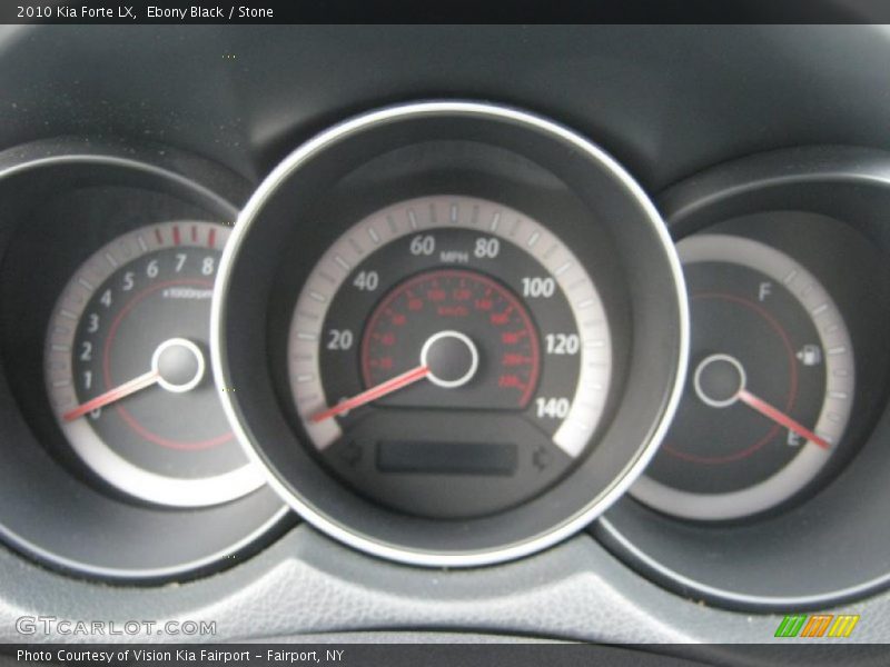 Ebony Black / Stone 2010 Kia Forte LX