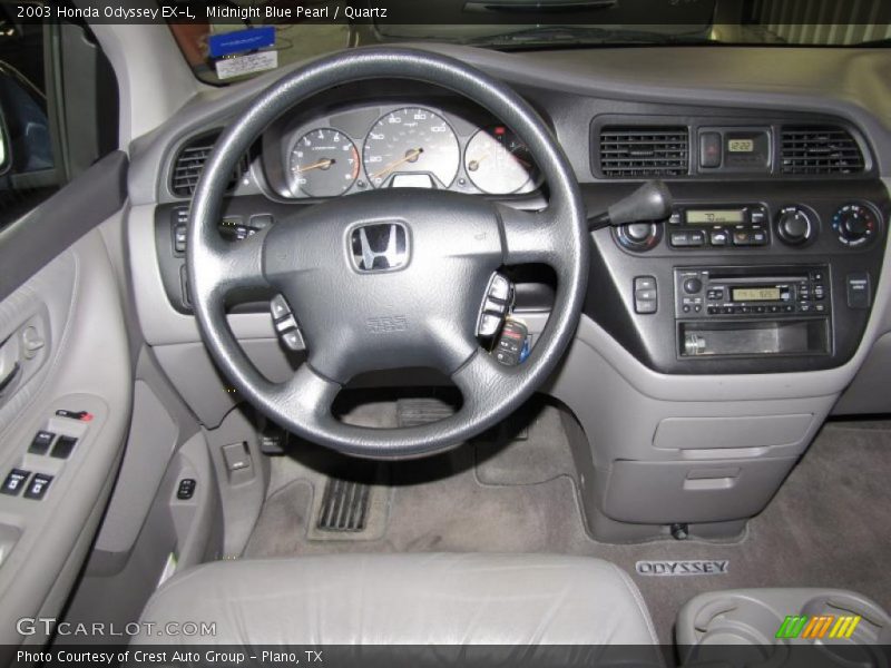Midnight Blue Pearl / Quartz 2003 Honda Odyssey EX-L