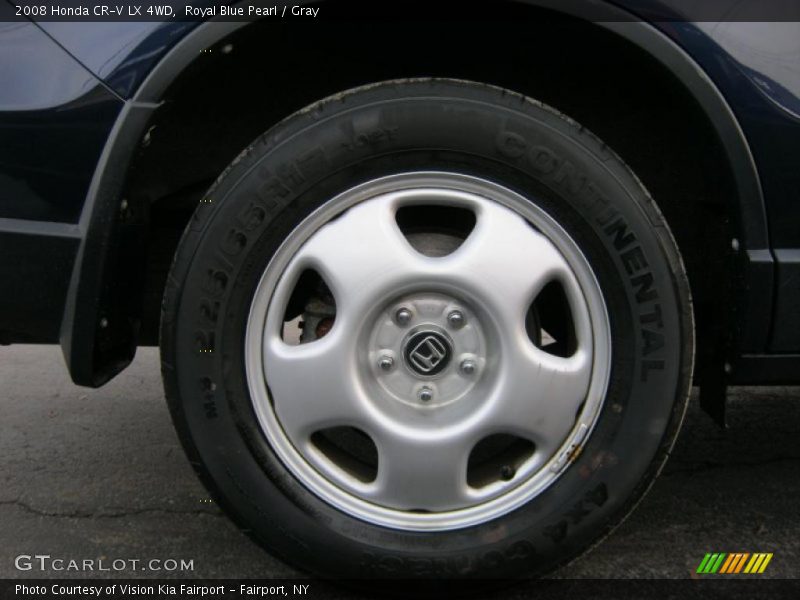 Royal Blue Pearl / Gray 2008 Honda CR-V LX 4WD