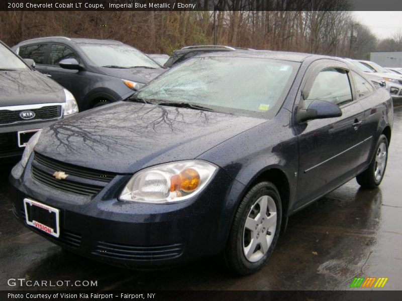 Imperial Blue Metallic / Ebony 2008 Chevrolet Cobalt LT Coupe