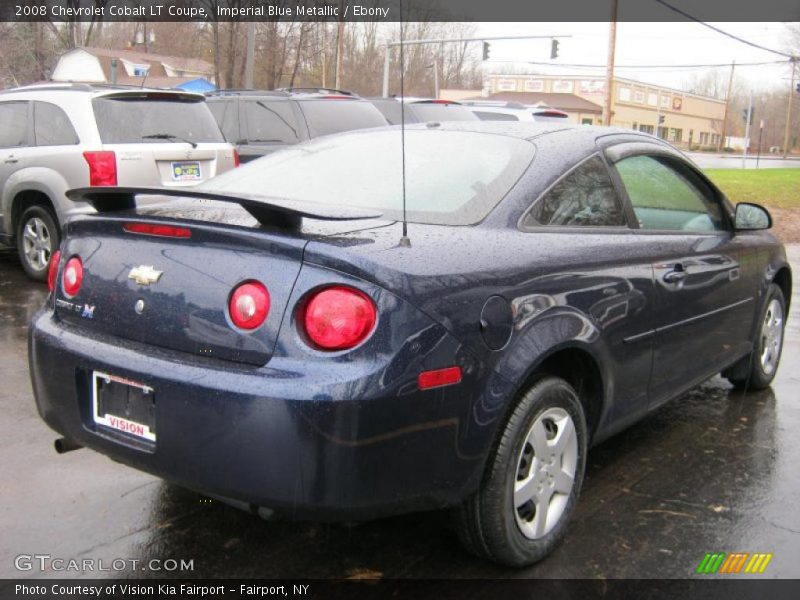 Imperial Blue Metallic / Ebony 2008 Chevrolet Cobalt LT Coupe