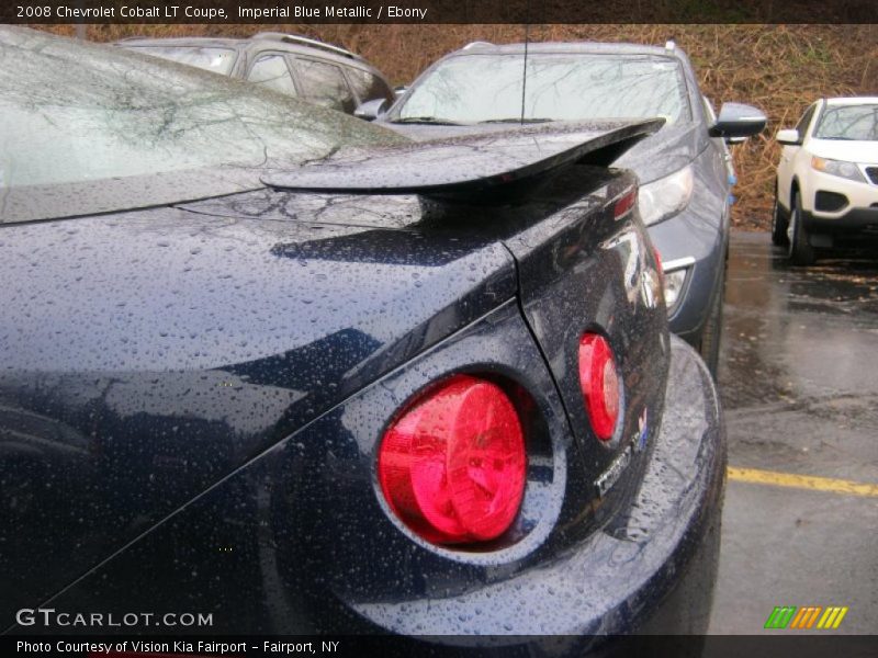 Imperial Blue Metallic / Ebony 2008 Chevrolet Cobalt LT Coupe