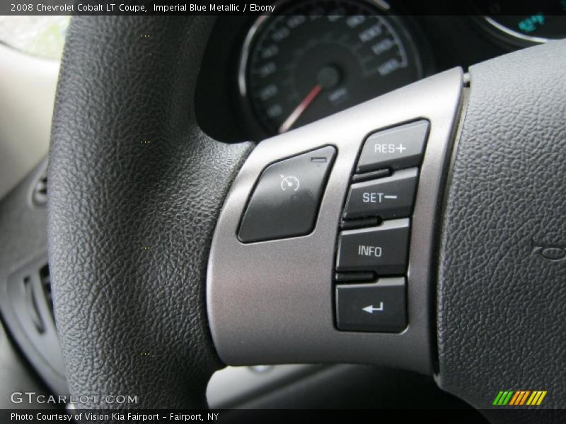 Imperial Blue Metallic / Ebony 2008 Chevrolet Cobalt LT Coupe