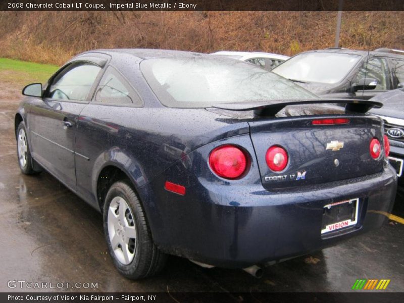 Imperial Blue Metallic / Ebony 2008 Chevrolet Cobalt LT Coupe