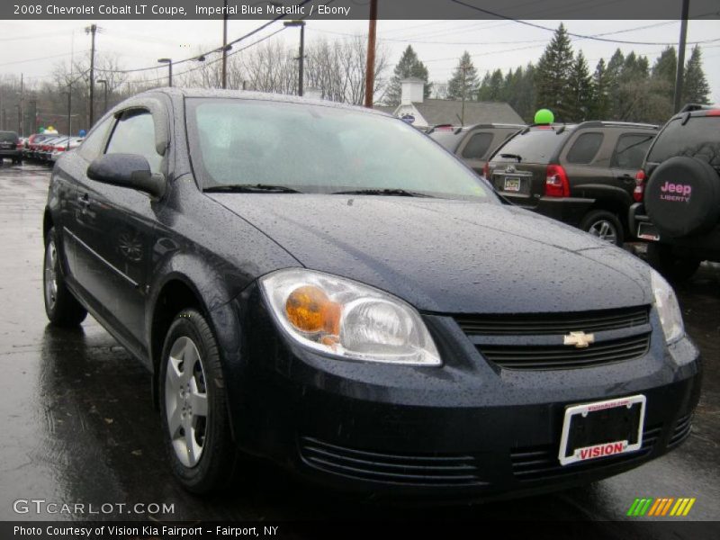 Imperial Blue Metallic / Ebony 2008 Chevrolet Cobalt LT Coupe
