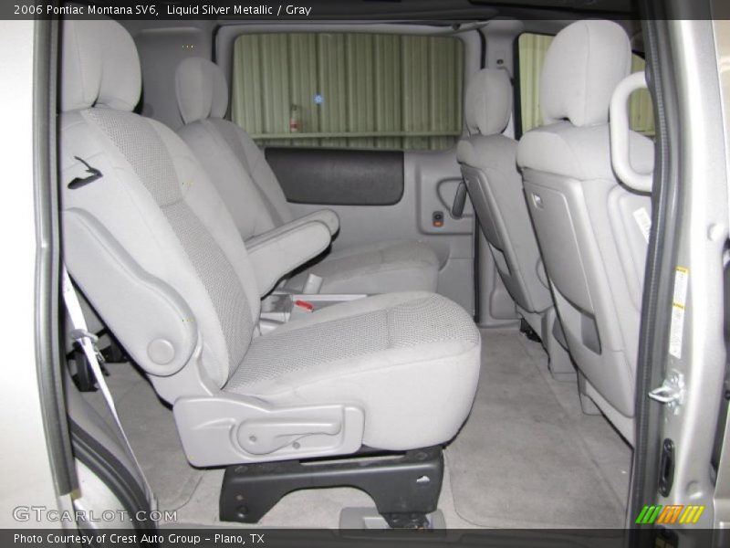 Liquid Silver Metallic / Gray 2006 Pontiac Montana SV6