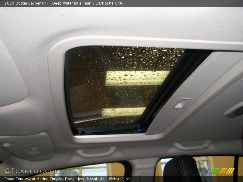 Deep Water Blue Pearl / Dark Slate Gray 2010 Dodge Caliber R/T