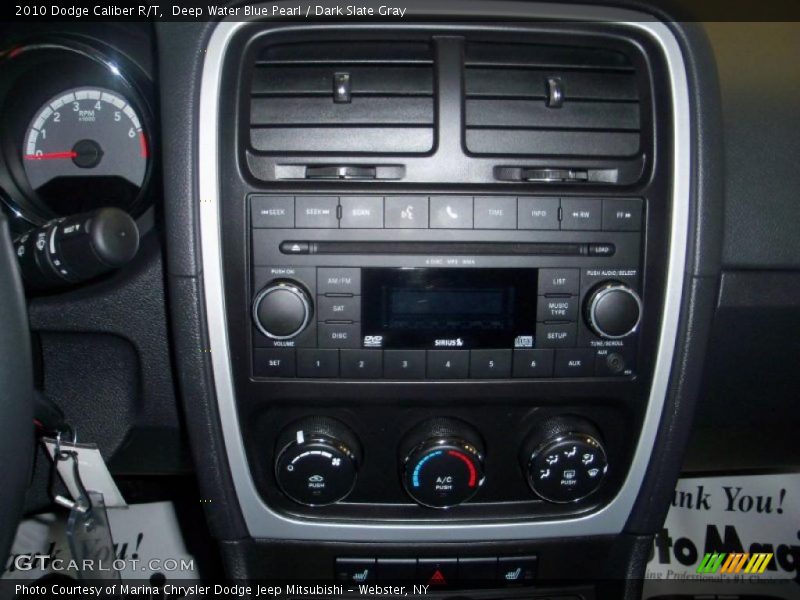 Deep Water Blue Pearl / Dark Slate Gray 2010 Dodge Caliber R/T