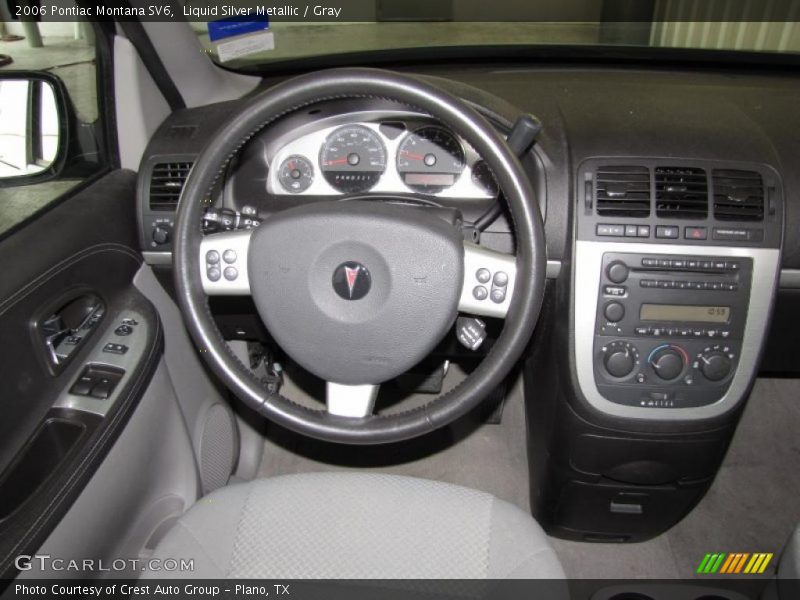 Liquid Silver Metallic / Gray 2006 Pontiac Montana SV6