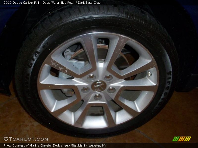 Deep Water Blue Pearl / Dark Slate Gray 2010 Dodge Caliber R/T